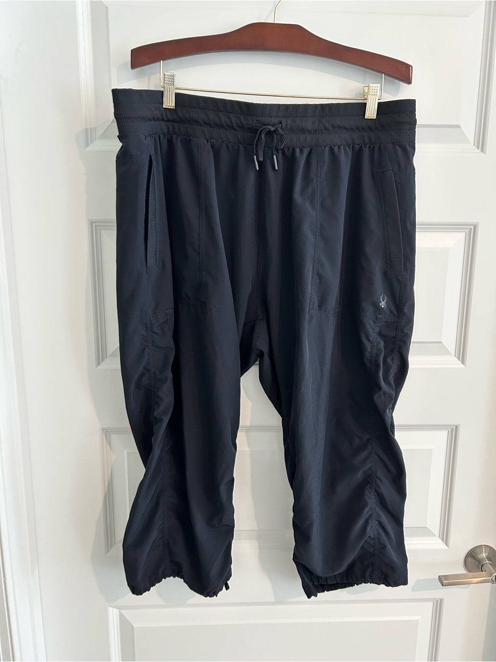 Spyder Lightweight Active Capri Pants Black Size XXL